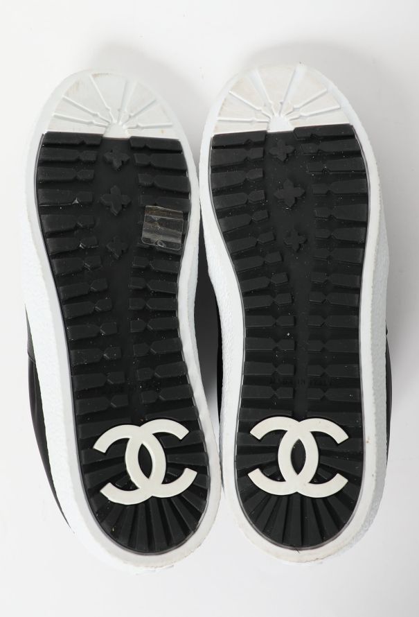Chanel Padded Nylon Sneakers - 6