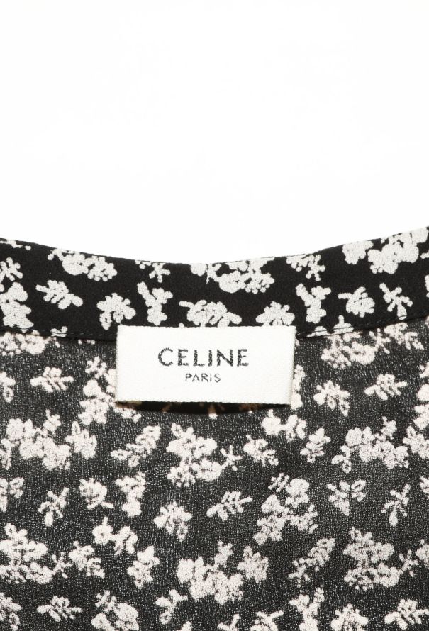 Céline 2019 Floral Lavallière Blouse - 5
