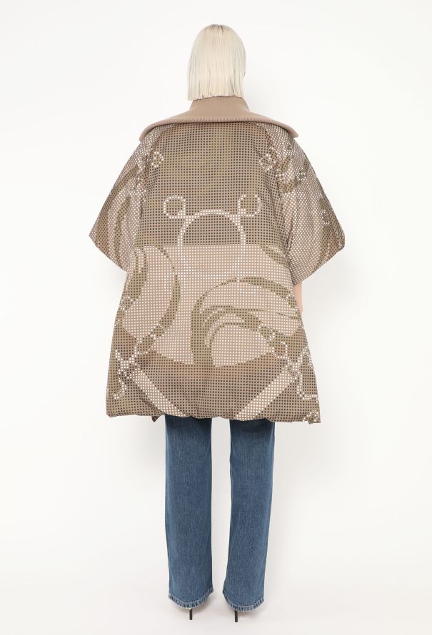 Hermès Reversible Printed Puffer Coat - 7