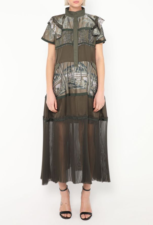 Sacai S/S 2020 x SunSurf Patchwork Dress - 3