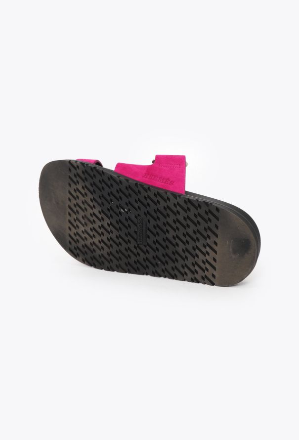 Hermès 2024 Suede Chypre Sandals - 5