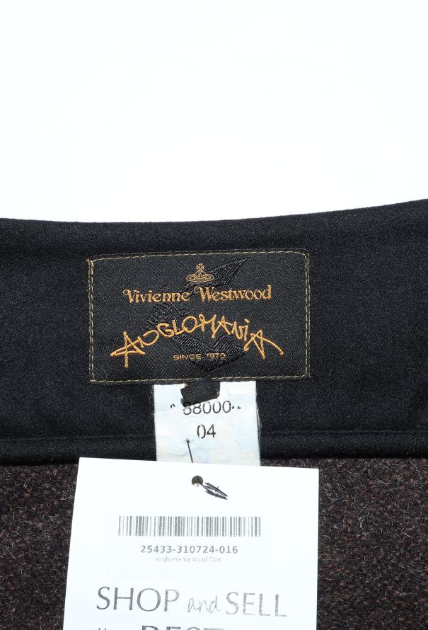 Vivienne Westwood 1993 Anglomania Draped Shawl Coat - 7
