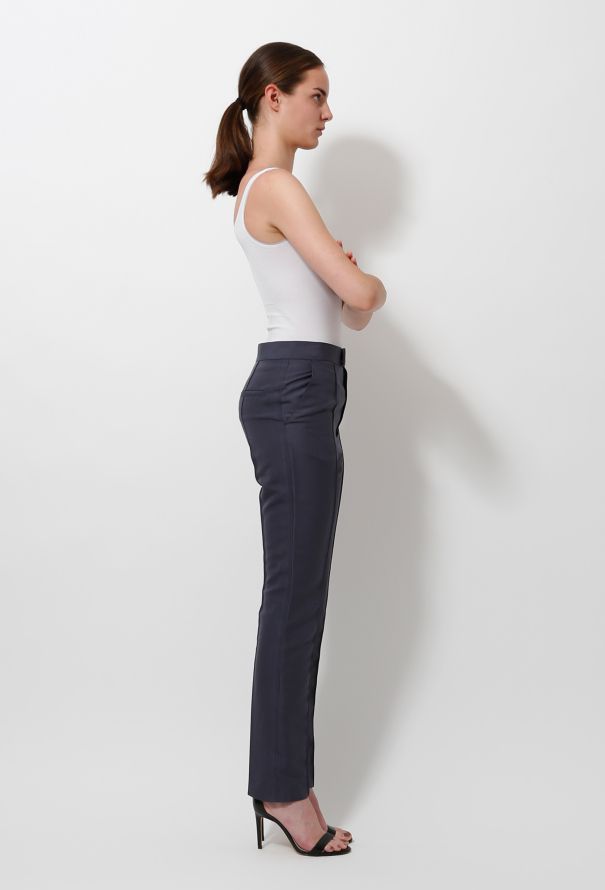 Céline Grey Tapered Trousers - 4