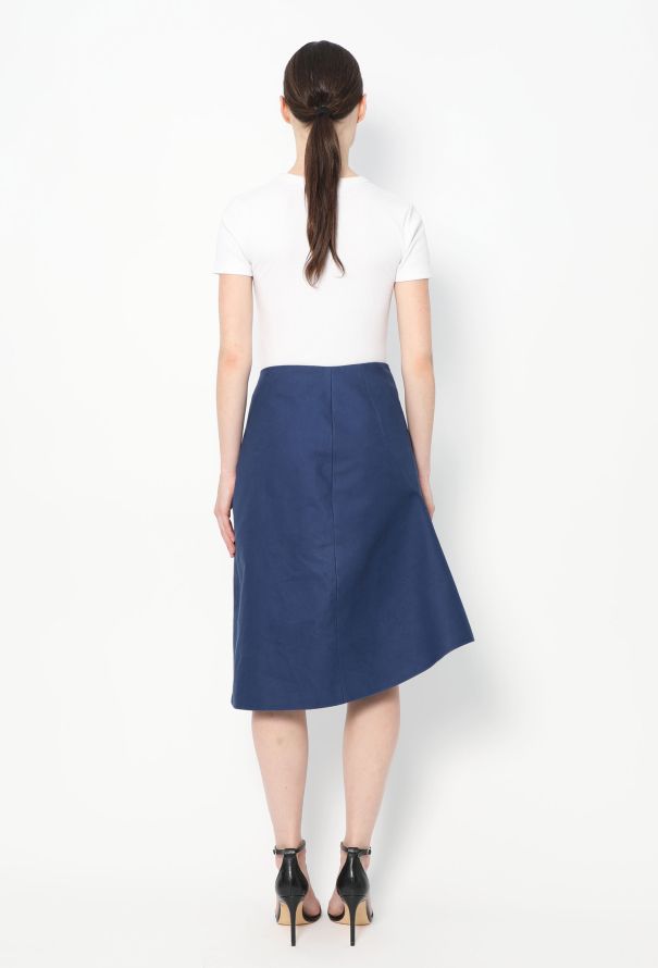 Balenciaga 2016 Asymmetrical Fluted Skirt - 4