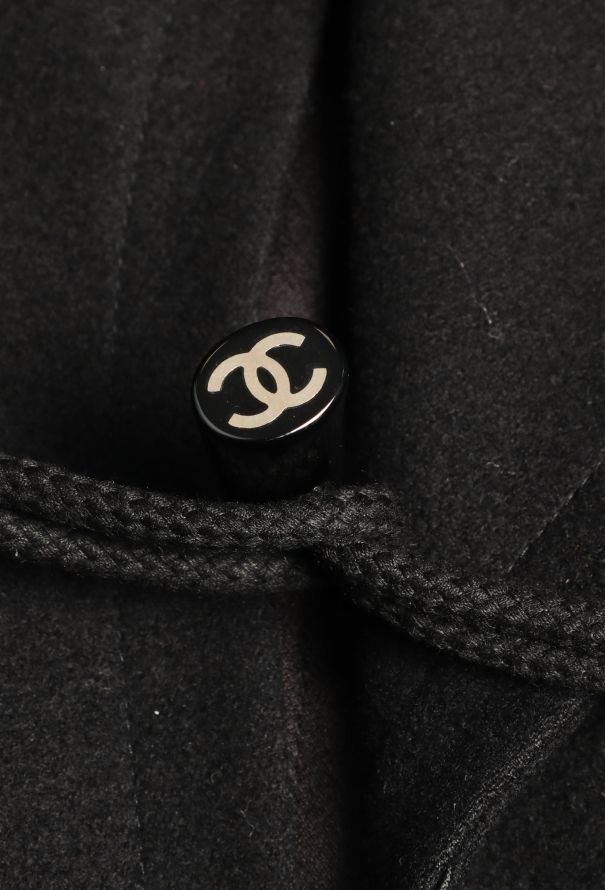 Chanel 2006 Hooded 'CC' Toggle Coat - 8