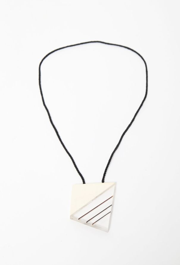 Balenciaga Geometric Pendant Necklace - 2
