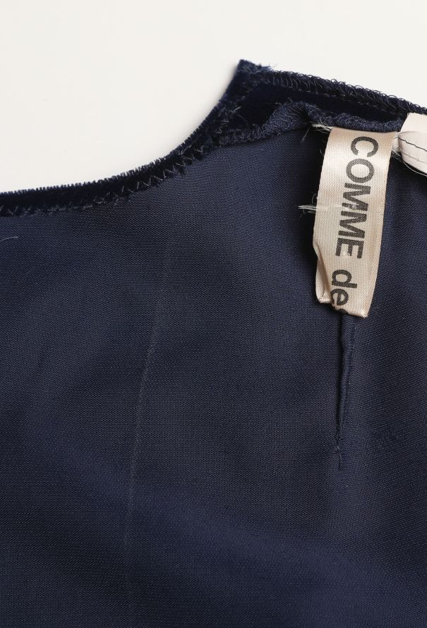 Comme des Garçons '90s Velvet Shift Dress - 5