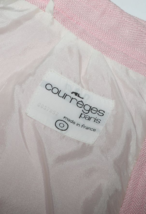 Courrèges Bicolor Mod Skirt Ensemble, 1960s - 8