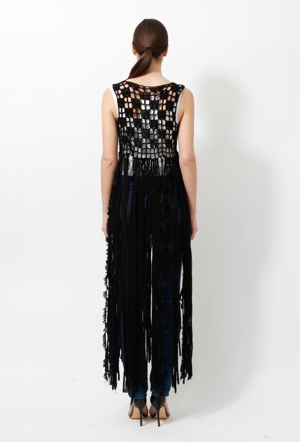 Rodarte S/S 2010 Fringe Knit Tunic - 7