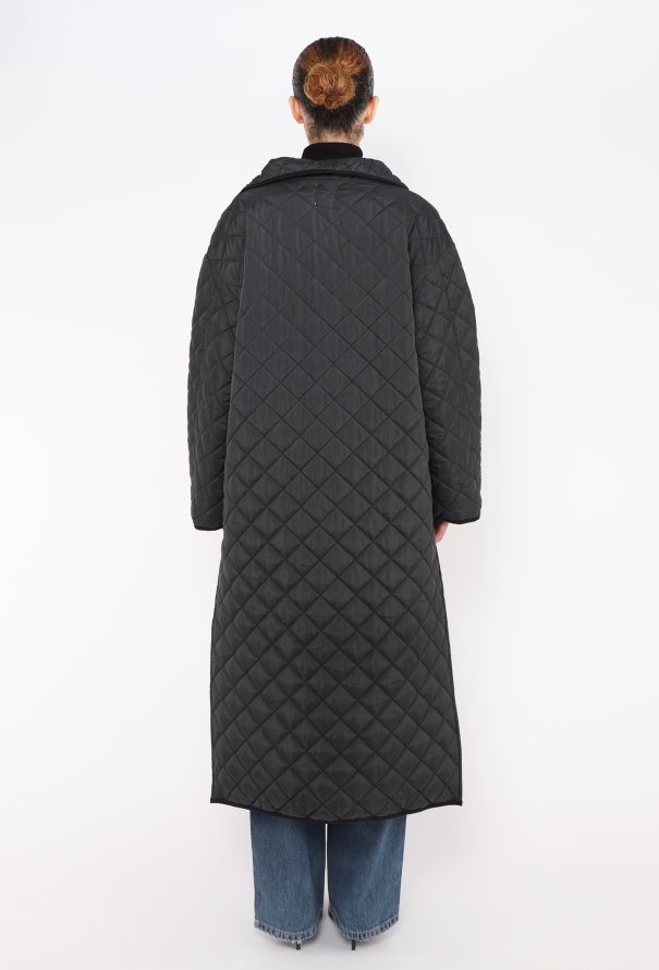 Toteme 2022 Oversized Quilted Coat - 5