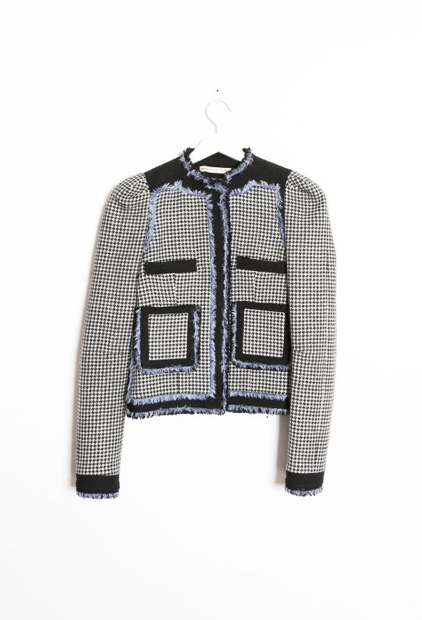 Balenciaga Pre-Fall 2008 Houndstooth Jacket - 8