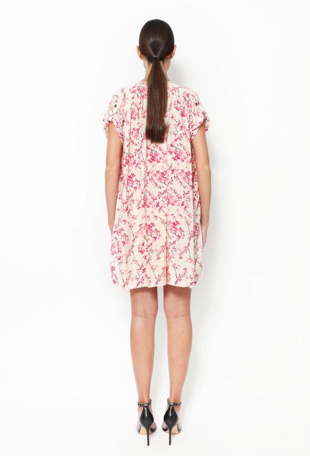 Balenciaga 2011 Floral Silk Tunic Dress - 3