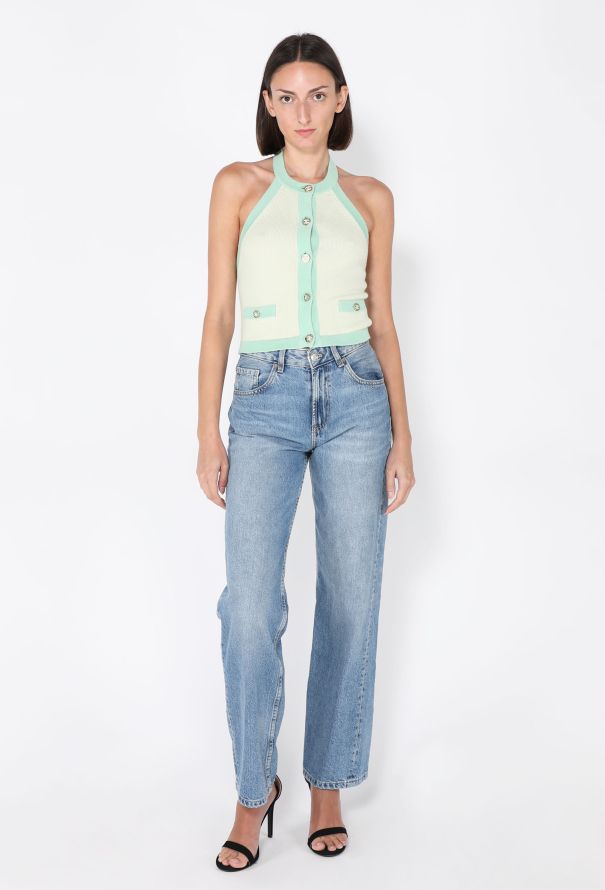 Chanel Cashmere 'CC' Halter Set, S/S 2023 - 6