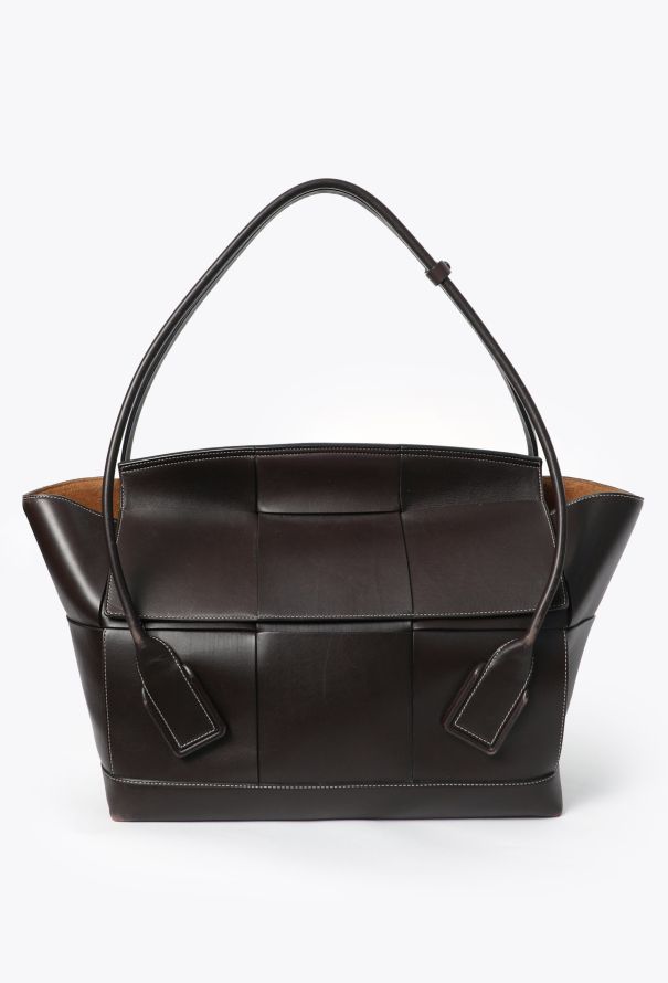Bottega Veneta Pre-Fall 2019 Maxi Arco Tote Bag Chocolate brown - 1