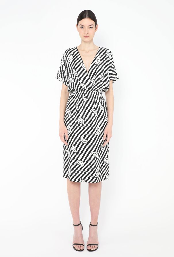 Céline 2021 Geometric Bicolor Dress - 4