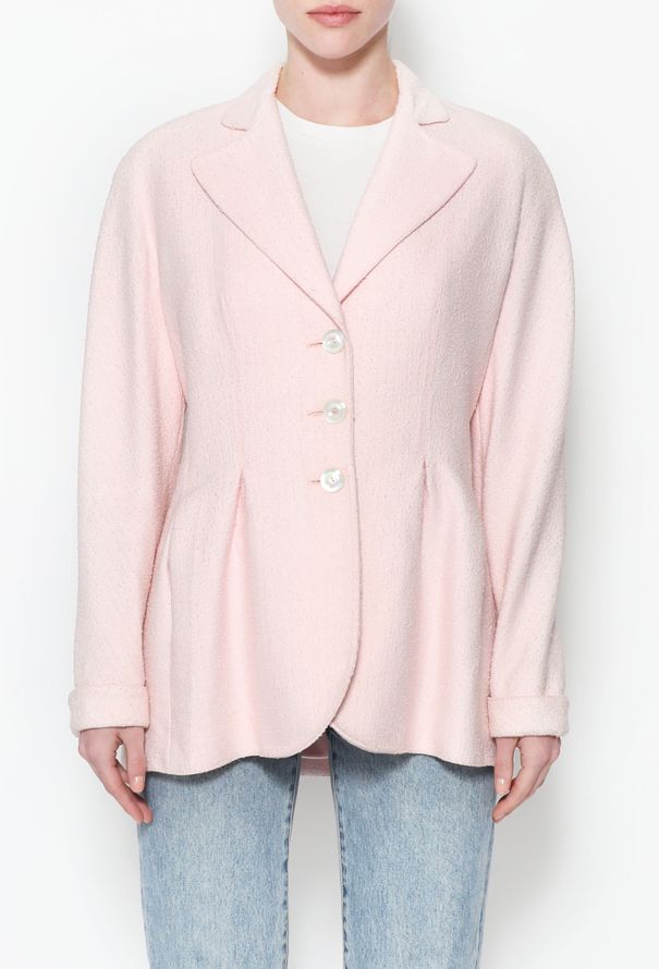 Valentino 90s Bouclé Jacket & Skirt Set - 3