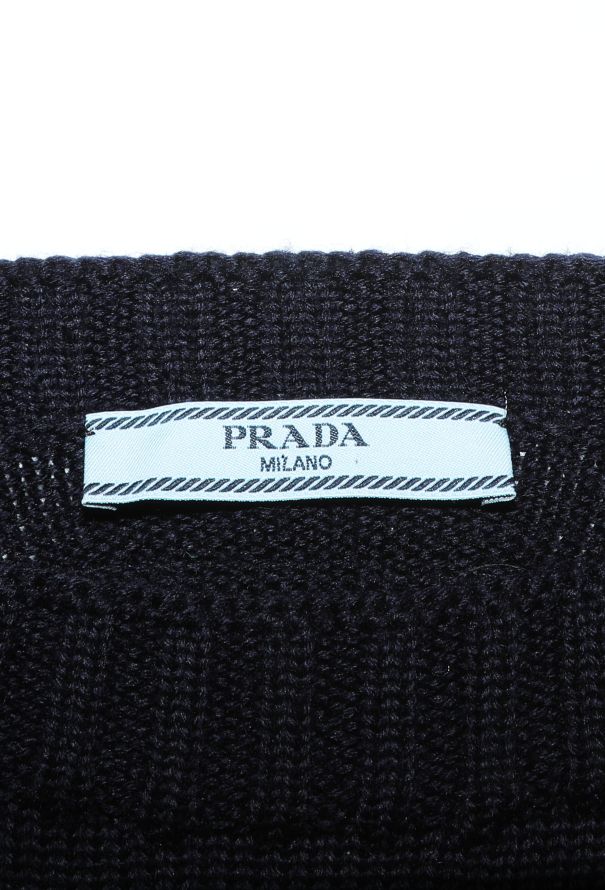 Prada S/S 2025 Distressed Striped Sweater - 5