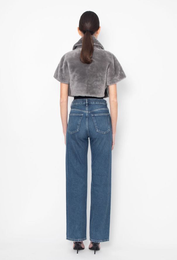 Alaïa F/W 2010 Shearling Bolero Jacket - 5