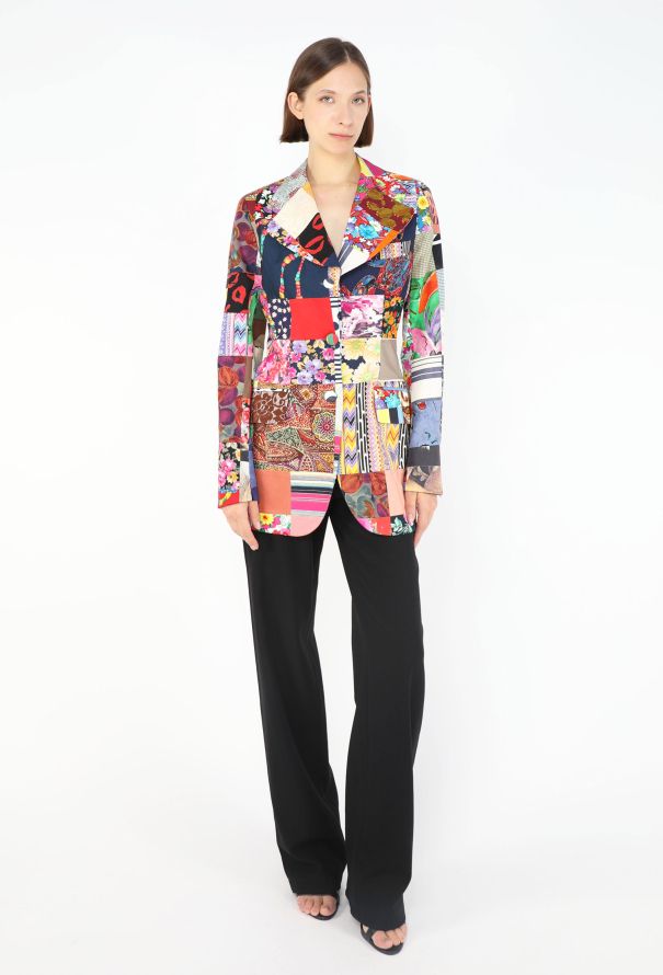 Dolce & Gabbana 'Rich Hippie' Patchwork Blazer, S/S 1993 - 4