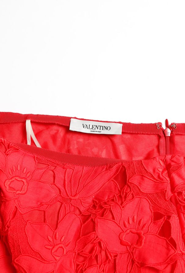 Valentino 2021 Floral Guipure Skirt Ensemble - 4