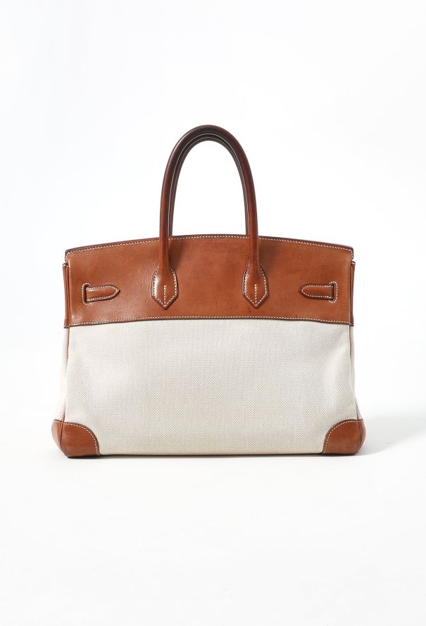 Hermès Barenia & Toile H Birkin 35 - 4
