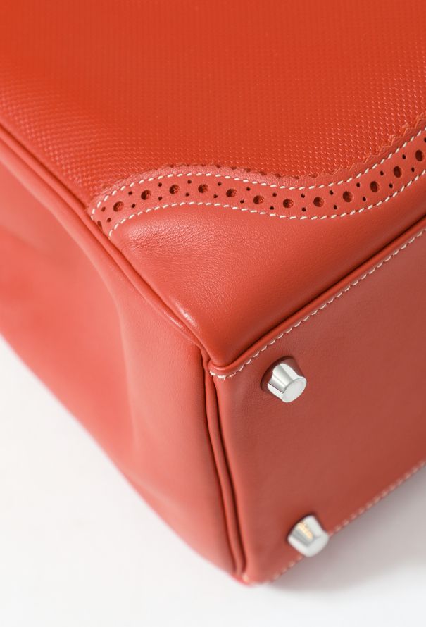 Hermès Limited Edition Sanguine Kelly Ghillies 35 - 11