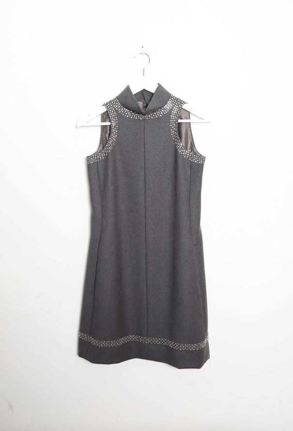 Geoffrey Beene '60s Embellished Trim Shift Dress - 7