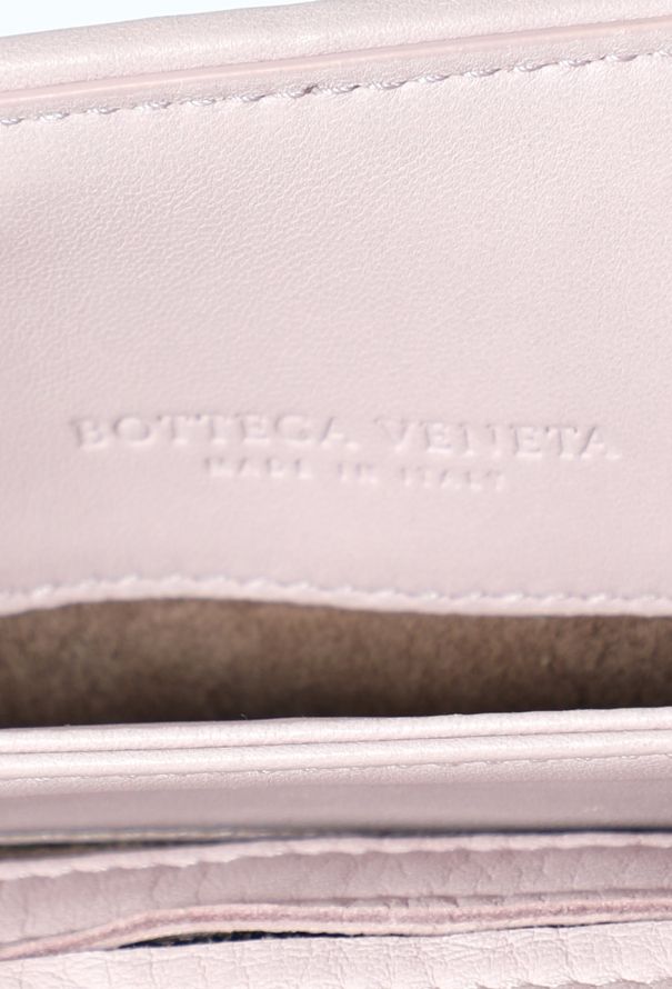 Bottega Veneta Olimpia Intrecciato Shoulder Bag Mauve pink - 10