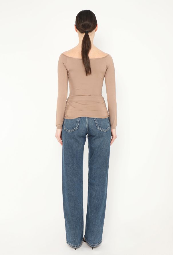 Valentino Ribbed Silk Top - 3