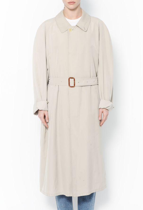Burberry Vintage Classic Belted Trench Beige 80s - 3