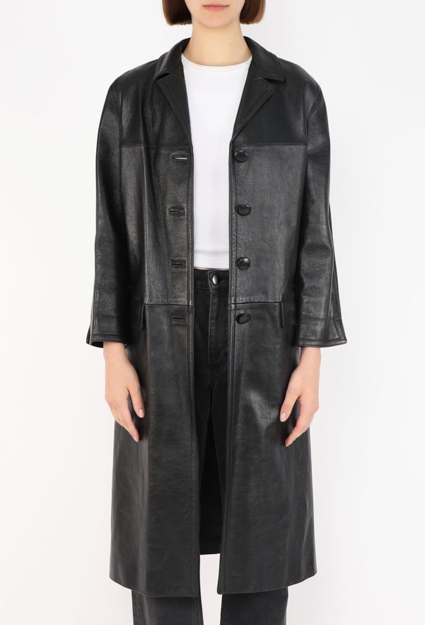 Prada Lambskin Notched Coat, 2019 - 3