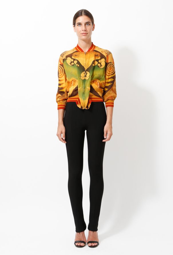 Jean Paul Gaultier '90s Graphic Corset Bomber - 3