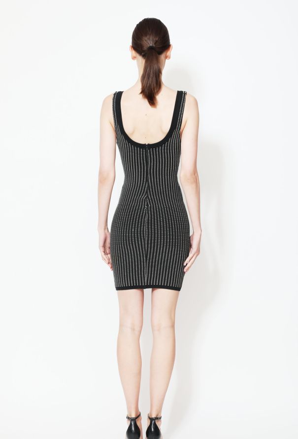 Alaïa Collector S/S 1990 Dotted Bodycon Dress - 5
