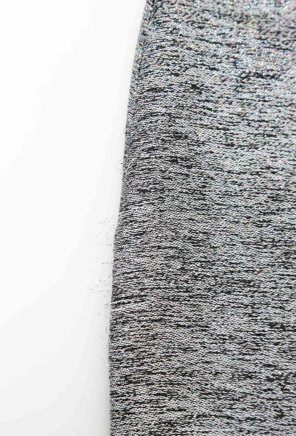 Rodarte Silver Lamé Mini Skirt - 6
