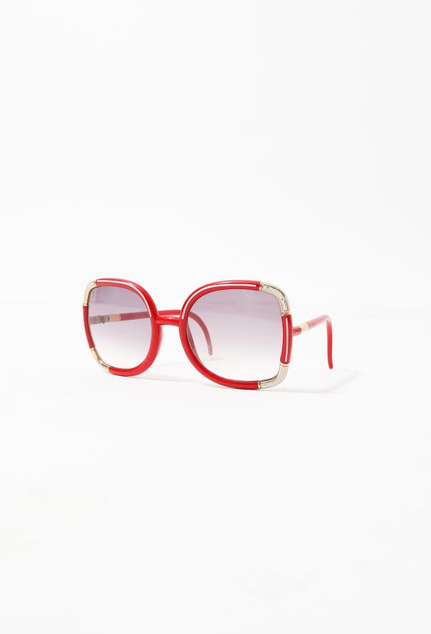 Exquisite Vintage Ted Lapidus '70s Oversized Sunglasses - 3