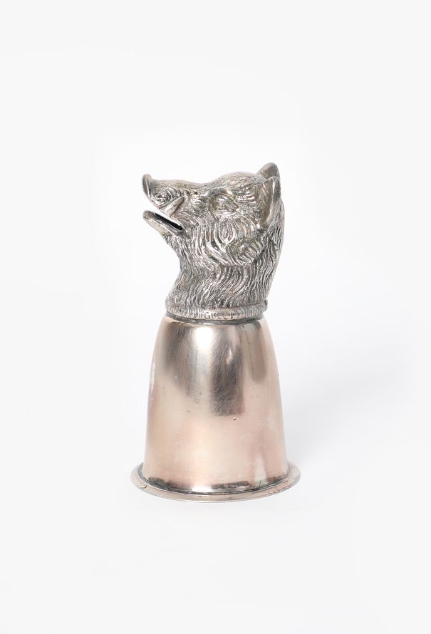 Gucci '70s Sculpted Boar Head Chalice - 1