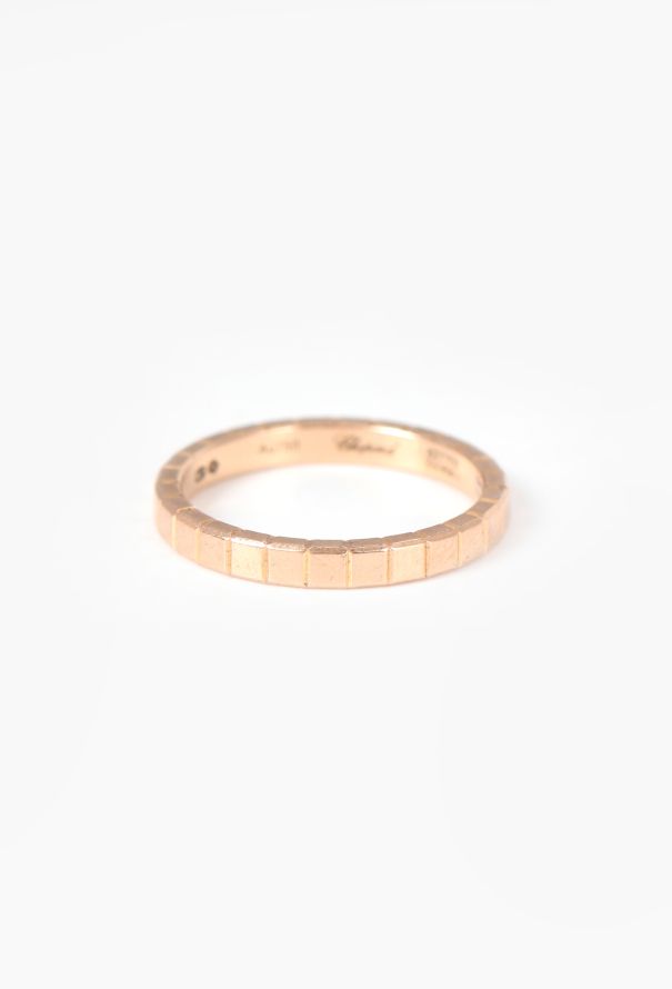 Chopard 18k Rose Gold Ice Cube Ring - 3