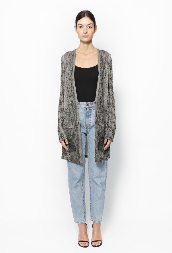 Chanel Resort 2010 Venetian Lamé Cardigan - 4