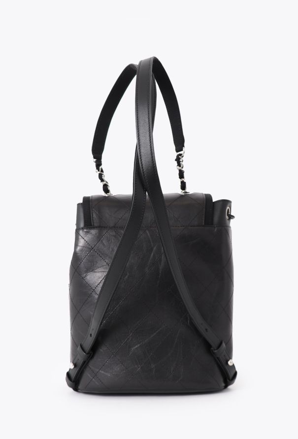 Chanel Black Classic Quilted Backpack - 3