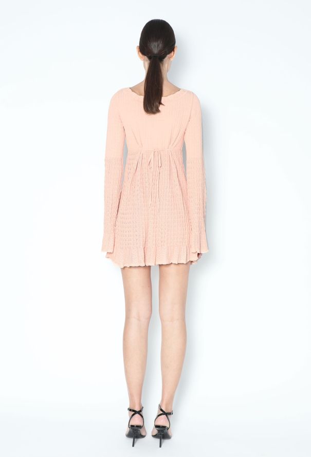 Alaïa Early '90s Scalloped Knit Dress - 5