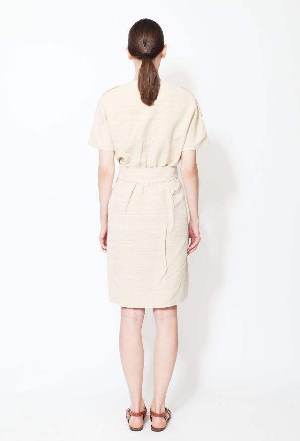 Balenciaga 2010 'Edition' Linen Cargo Ensemble - 3