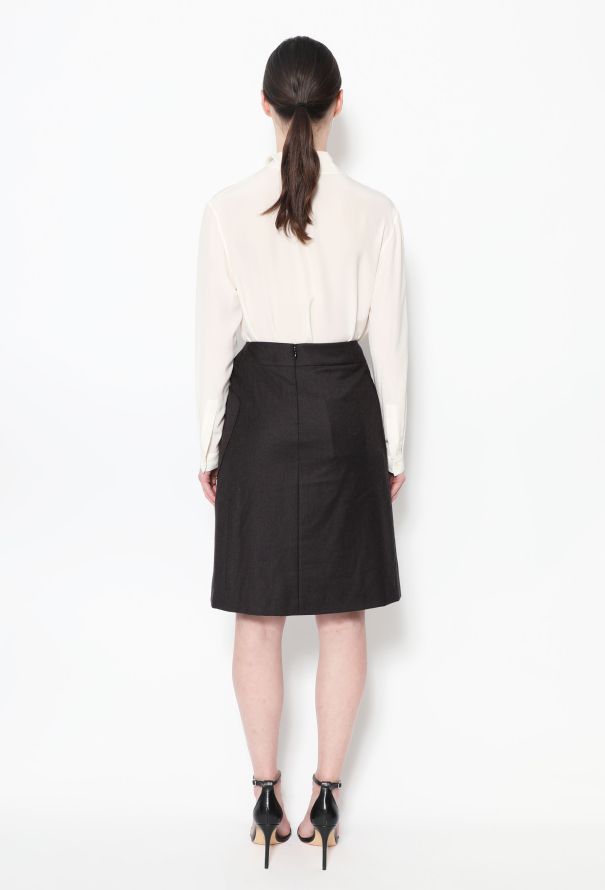 Chanel Zip Pocket 'CC' Skirt - 4
