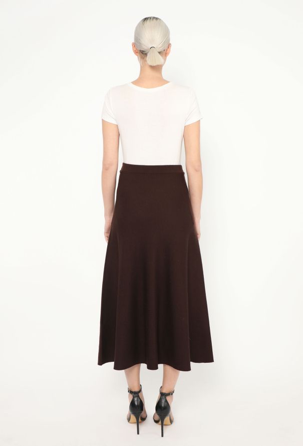 Gabriela Hearst F/W 2021 Freddie Flare Skirt - 5