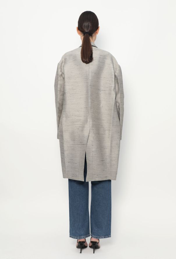 Céline 2013 Oversized Stitched Coat - 5