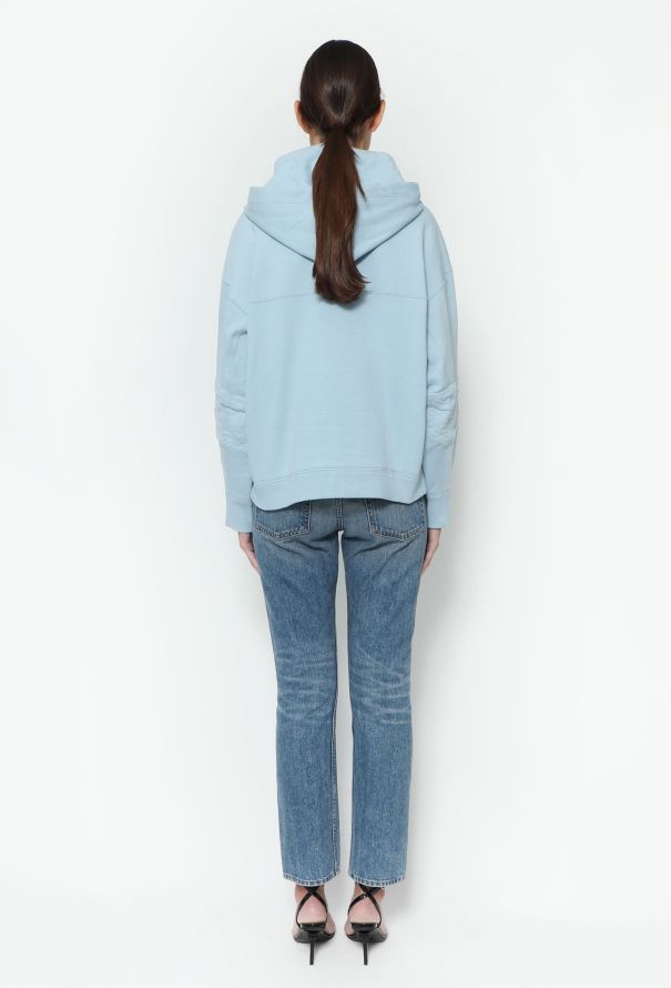 Chanel 2021 Floral Cut-out 'CC' Hoodie - 4