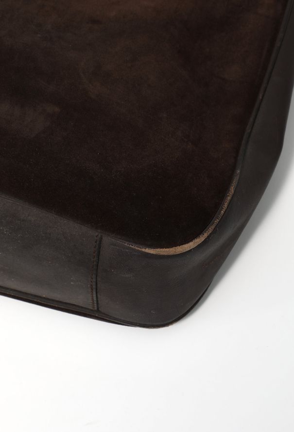Gucci Suede Bamboo Hobo Bag - 8