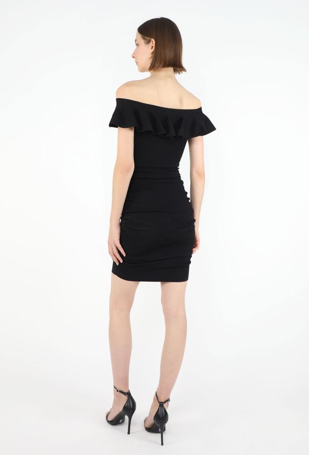 Céline 2024 Off-Shoulder Ruched Dress - 4