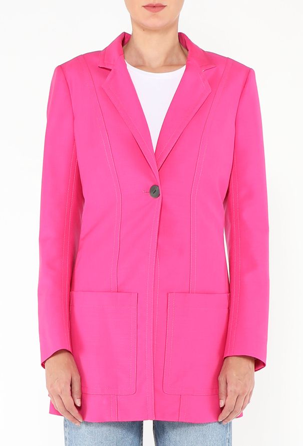 Loewe 2019 Printed-Back Blazer - 2