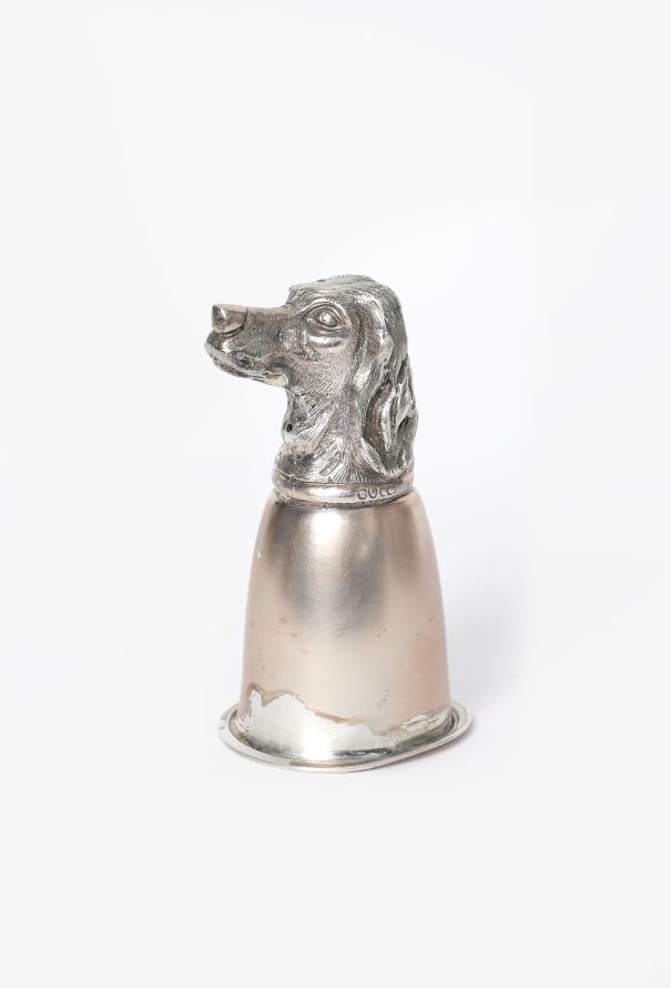 Gucci Vintage Dog-Head Sculpted Chalice – 1970s - 2