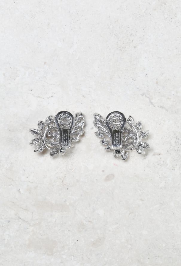 Mellerio 15.39 Carats Diamond & 9.88 Carats Sapphire Earrings - 5